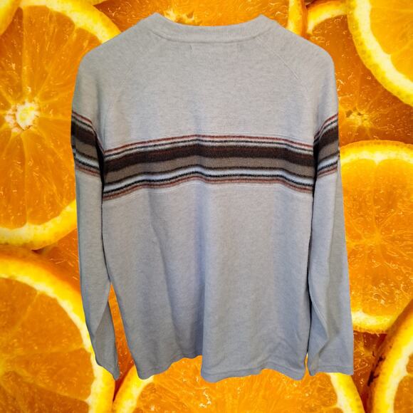 Retrofit Crew Neck Sweater with Stripe in the Center Size‎ XL - Picture 6 of 6